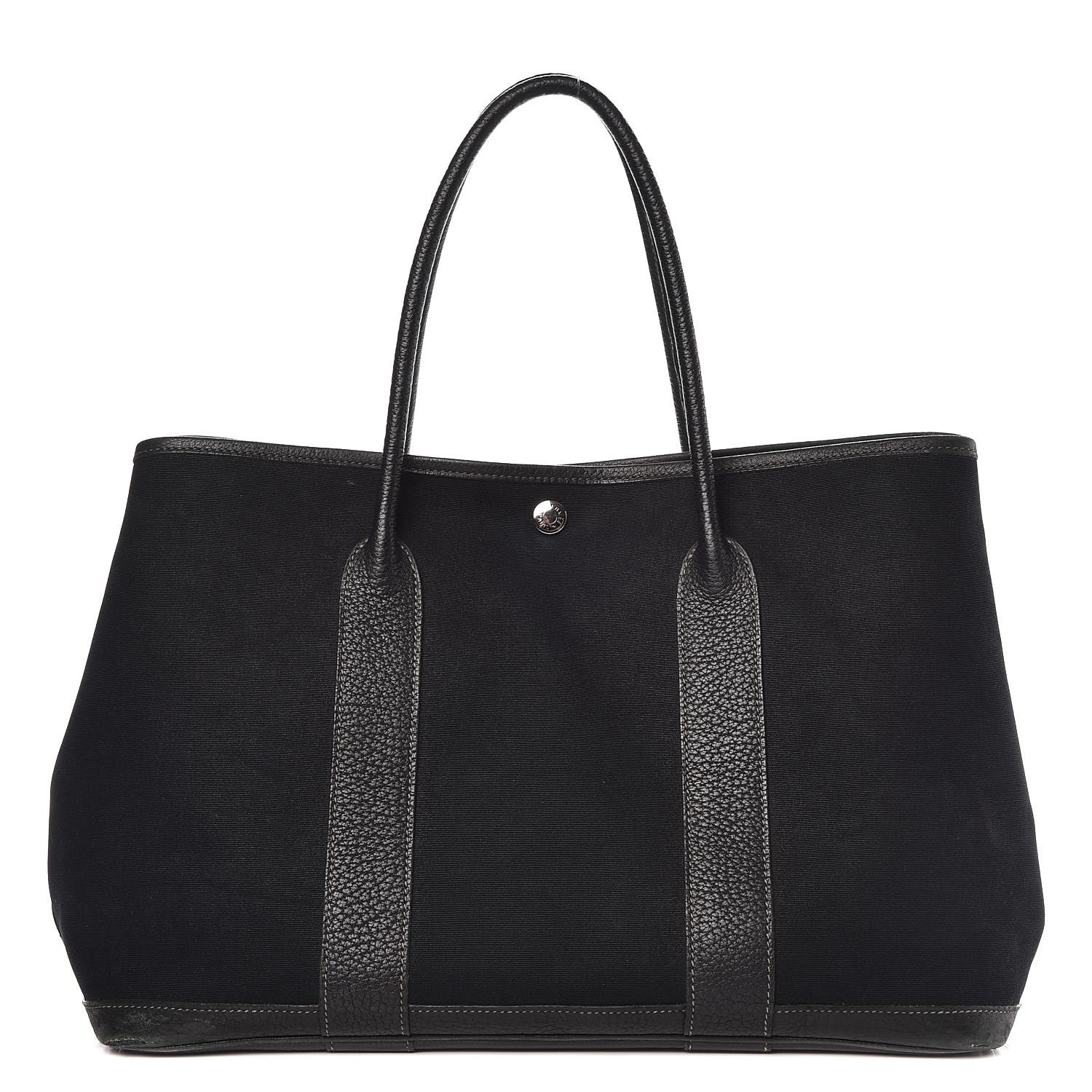 Hermes Toile Negonda Garden Party Tote 36 MM Black 1 of 12