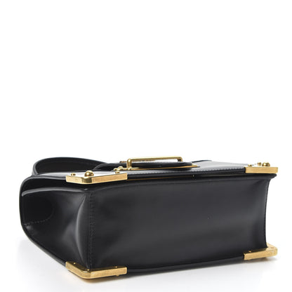 Prada City Calf Saffiano Cahier Bag Black 3 of 8