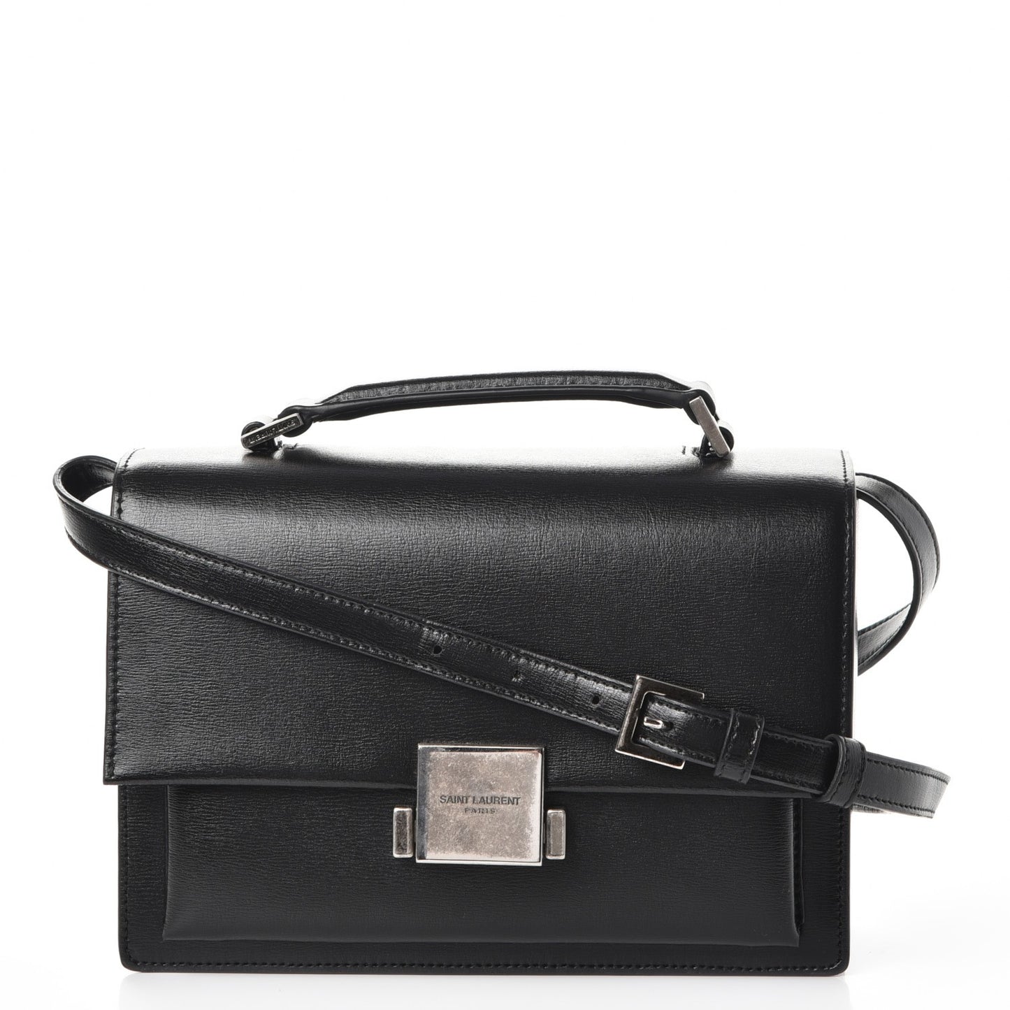 Calfskin Medium Bellechasse Satchel Black