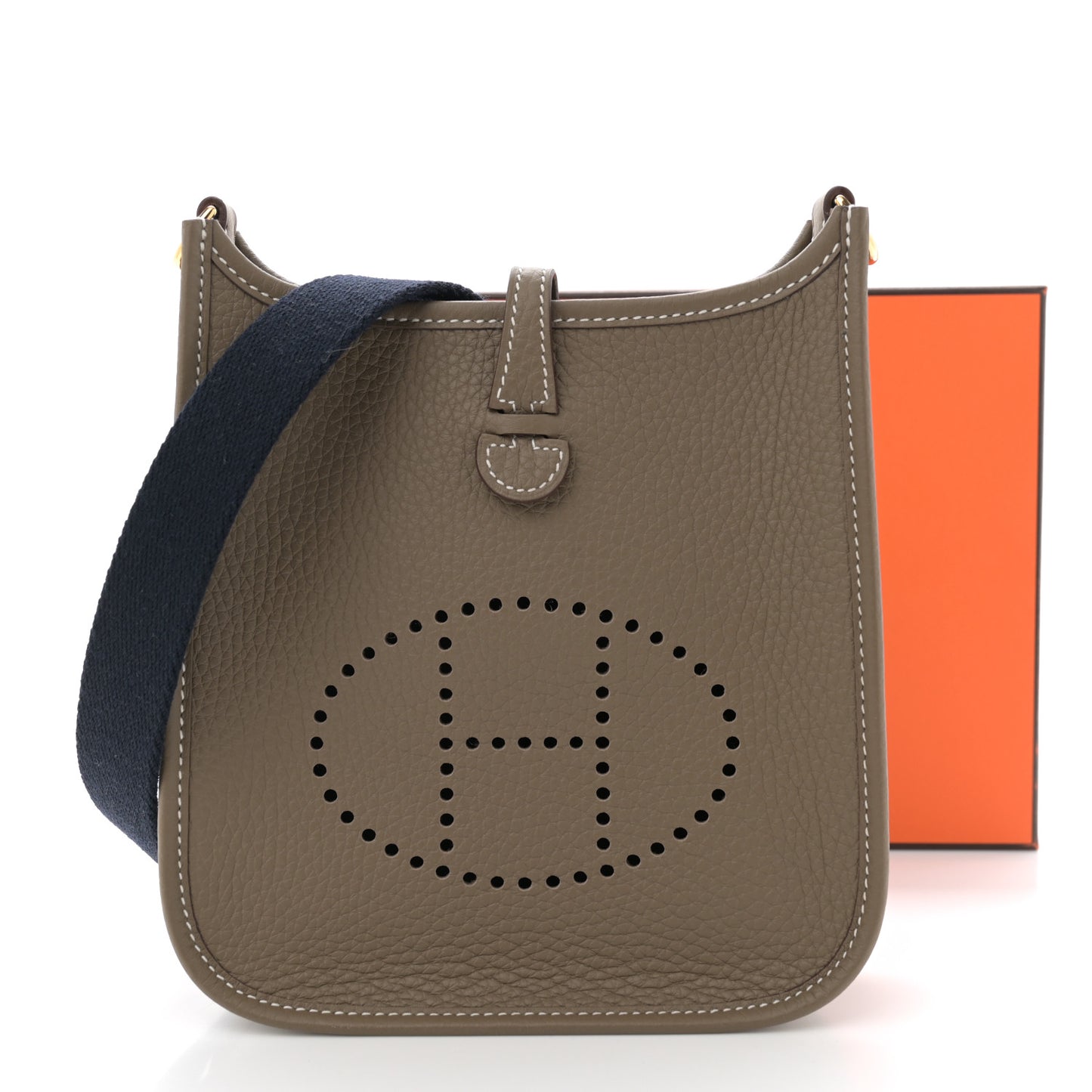 Taurillon Clemence Amazone Evelyne TPM Etoupe Bleu Indigo