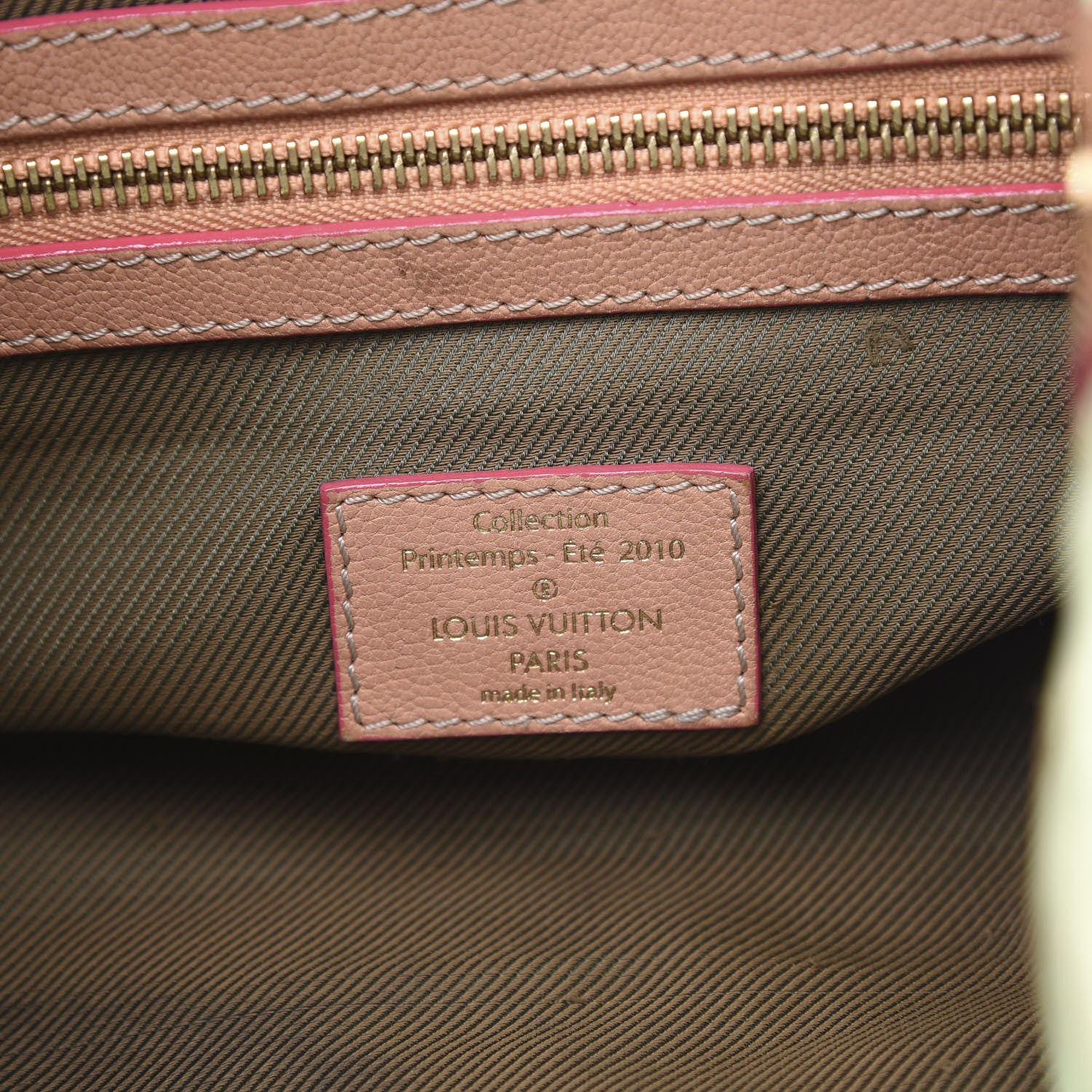 Louis Vuitton Monogram Goatskin Underground Duffle Bag Rose 6 of 15