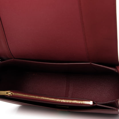 Celine Shiny Smooth Calfskin Medium Frame Shoulder Bag Ruby Nude 5 of 10