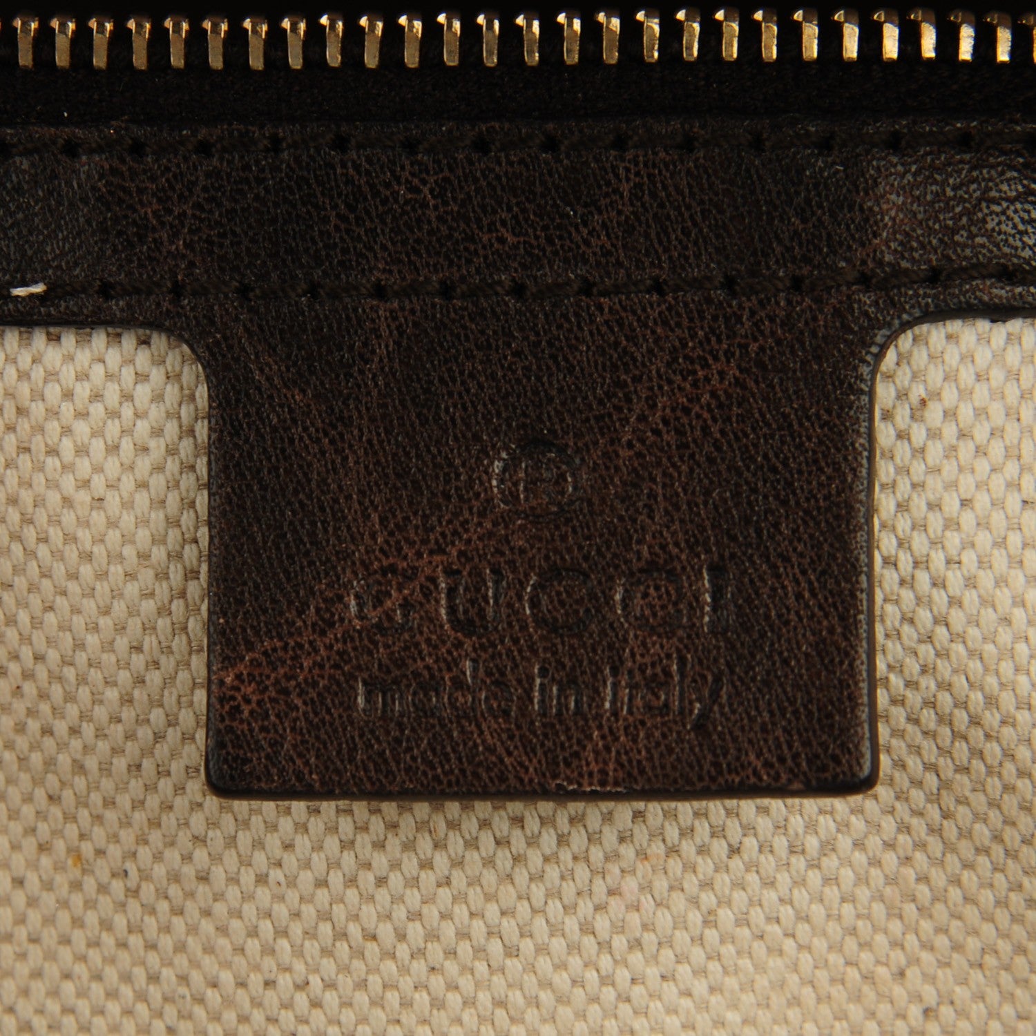 Gucci Guccissima Medium Cathrine Dome Satchel Dark Brown 5 of 7