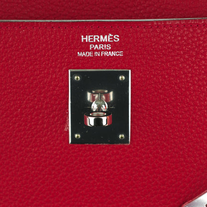 Hermes Togo Kelly Retourne 35 Rouge Casaque 10 of 26