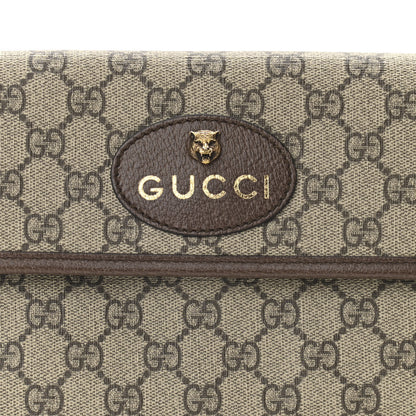 Gucci GG Supreme Monogram Neo Vintage Web Belt Bag Brown 9 of 12