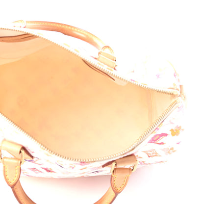 Louis Vuitton Watercolor Aquarelle Speedy 30 White 4 of 4
