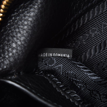 Prada Vitello Daino Belt Bag Black 9 of 9