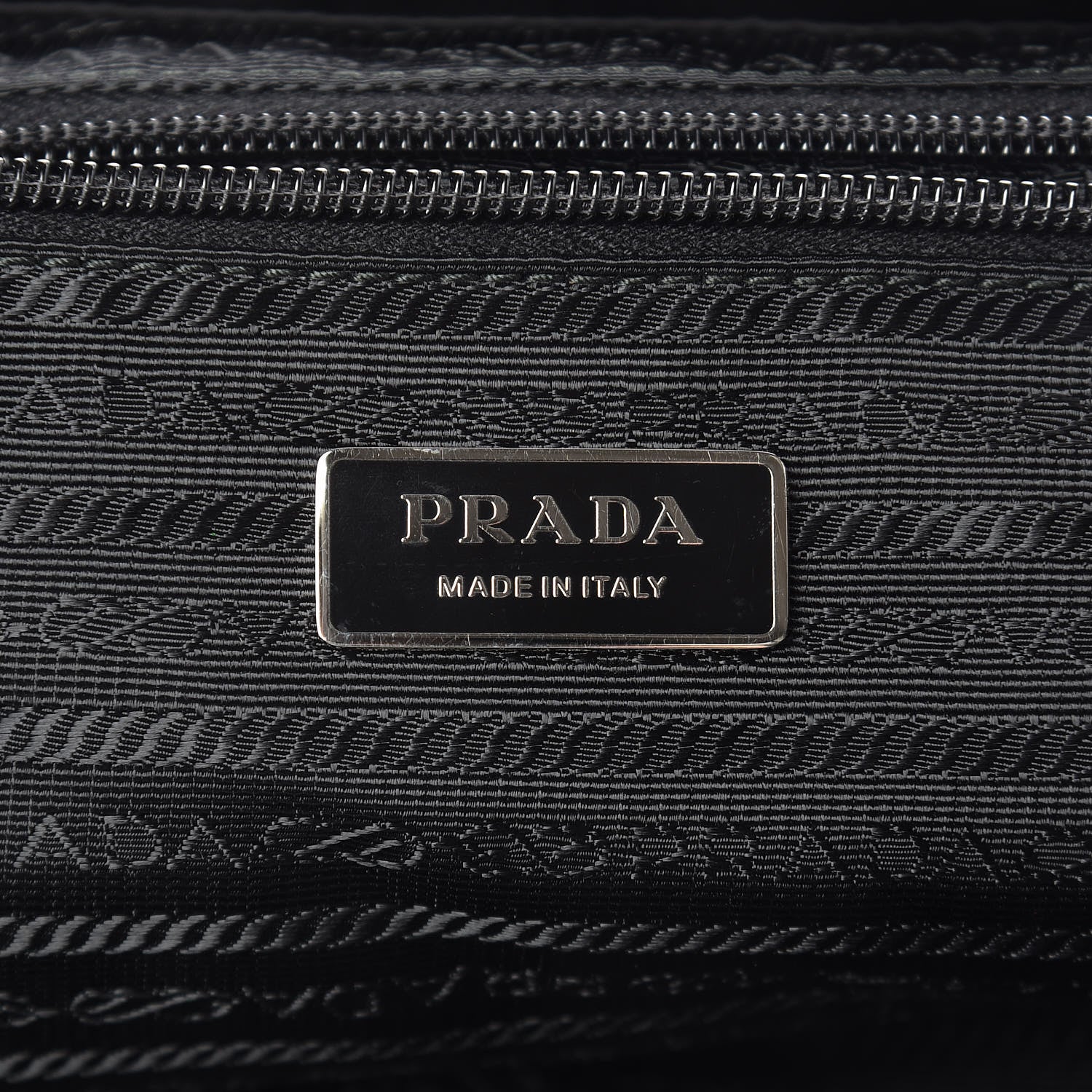 Prada Nylon Vela Medium Backpack Black 6 of 9
