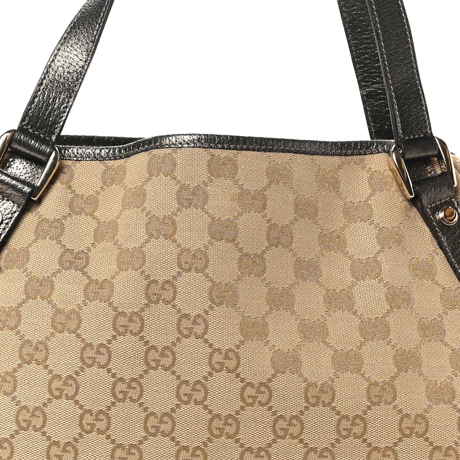 Gucci Monogram Medium Abbey Shoulder Bag Pewter 8 of 10