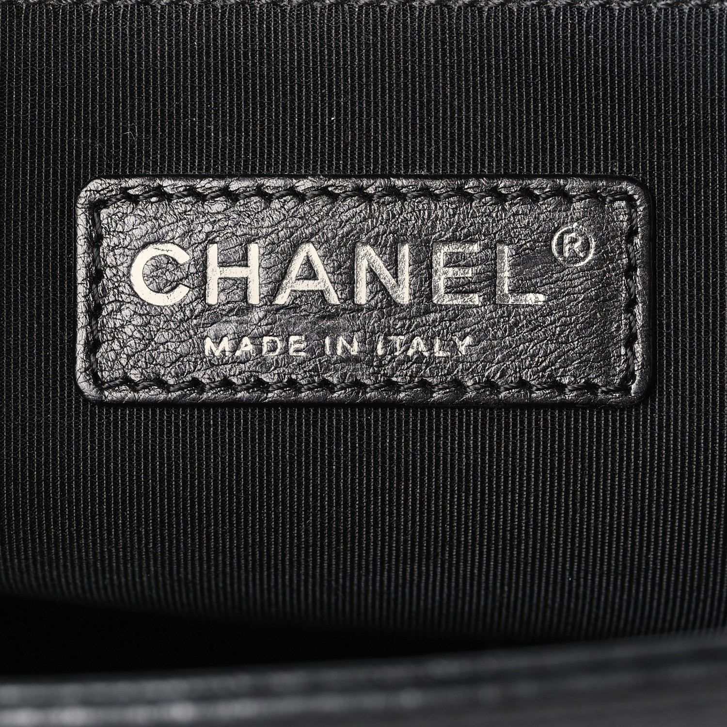 Chanel Calfskin Quilted Large Boy Flap Black 6 of 9