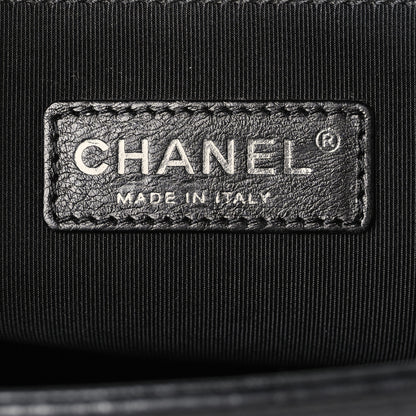 Chanel Calfskin Quilted Large Boy Flap Black 6 of 9