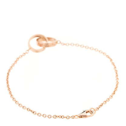 Cartier 18K Rose Gold Interlocking LOVE Bracelet 2 of 6