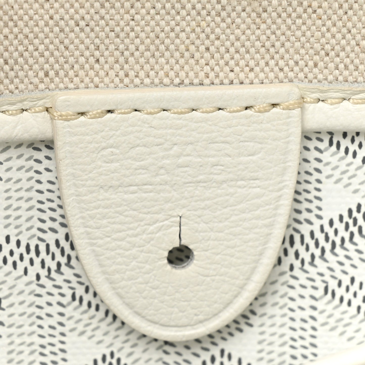 Goyardine Saint Louis PM White