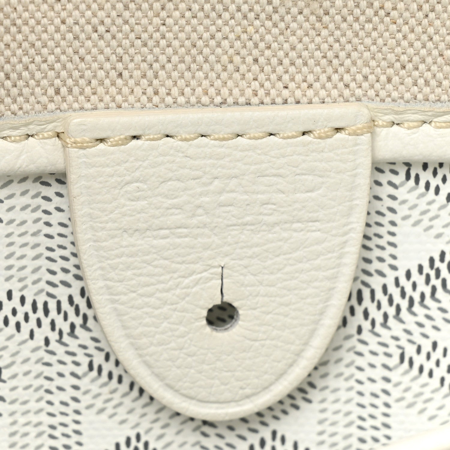 Goyard Goyardine Saint Louis PM White 6 of 13