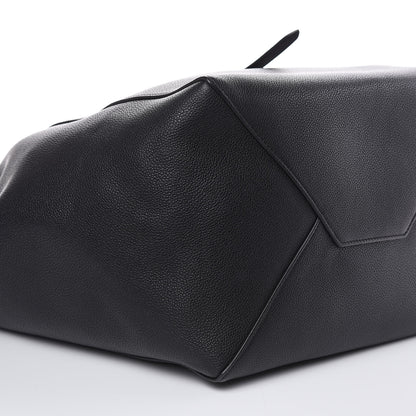 Celine Soft Grained Calfskin Medium Belt Cabas Phantom Black 7 of 10