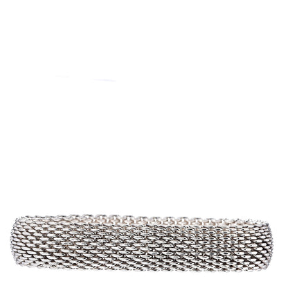 Tiffany Sterling Silver Somerset Mesh Bracelet 1 of 4