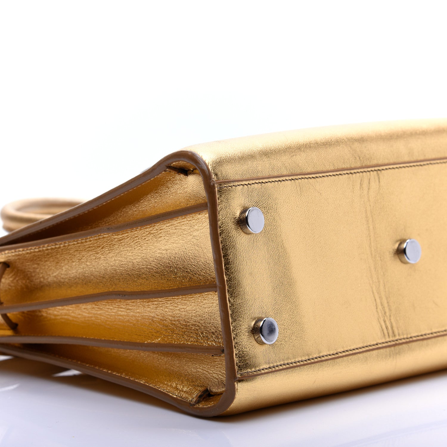 Saint Laurent Metallic Calfskin Baby Sac De Jour Ciad 6 of 18