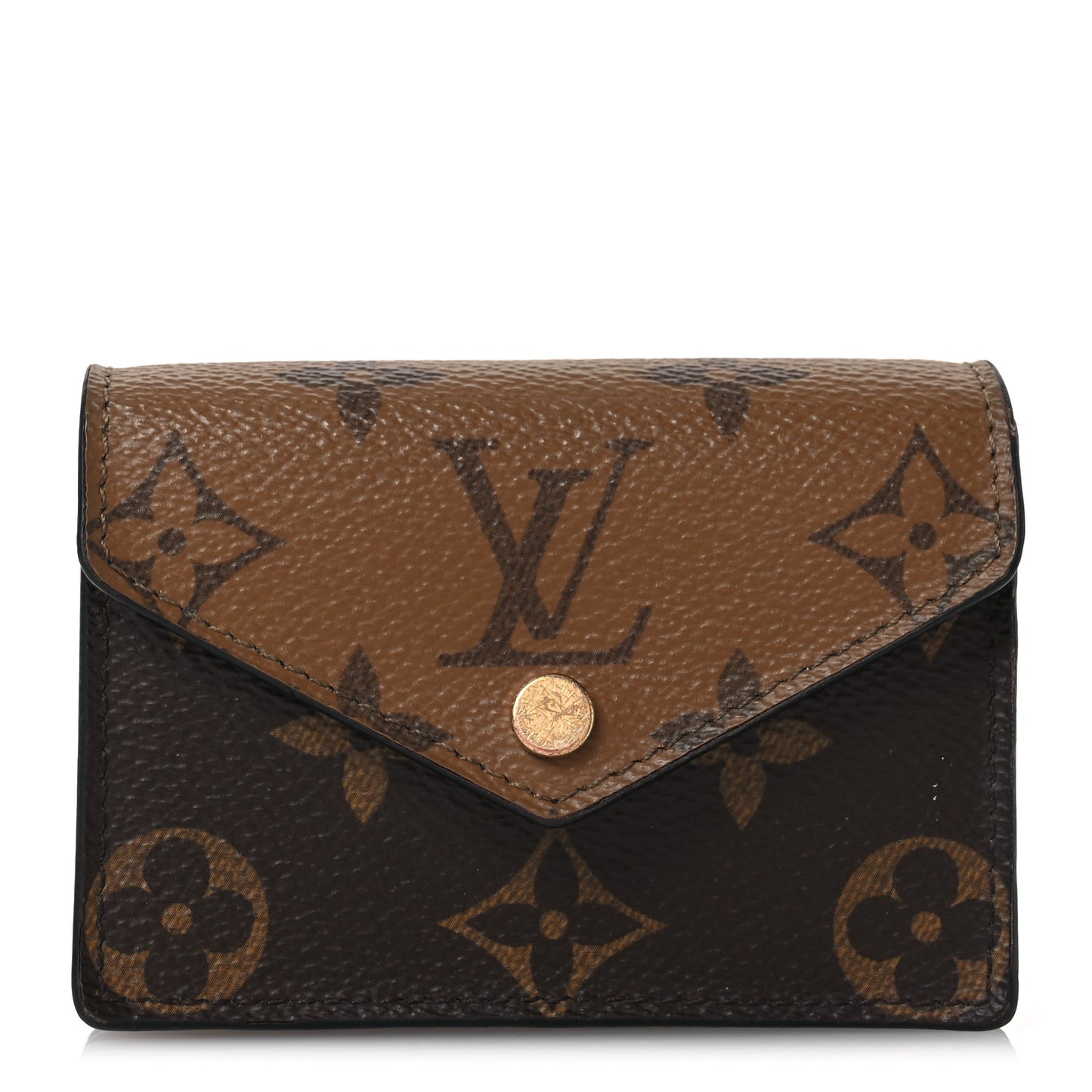 Reverse Monogram Vendome Card Holder