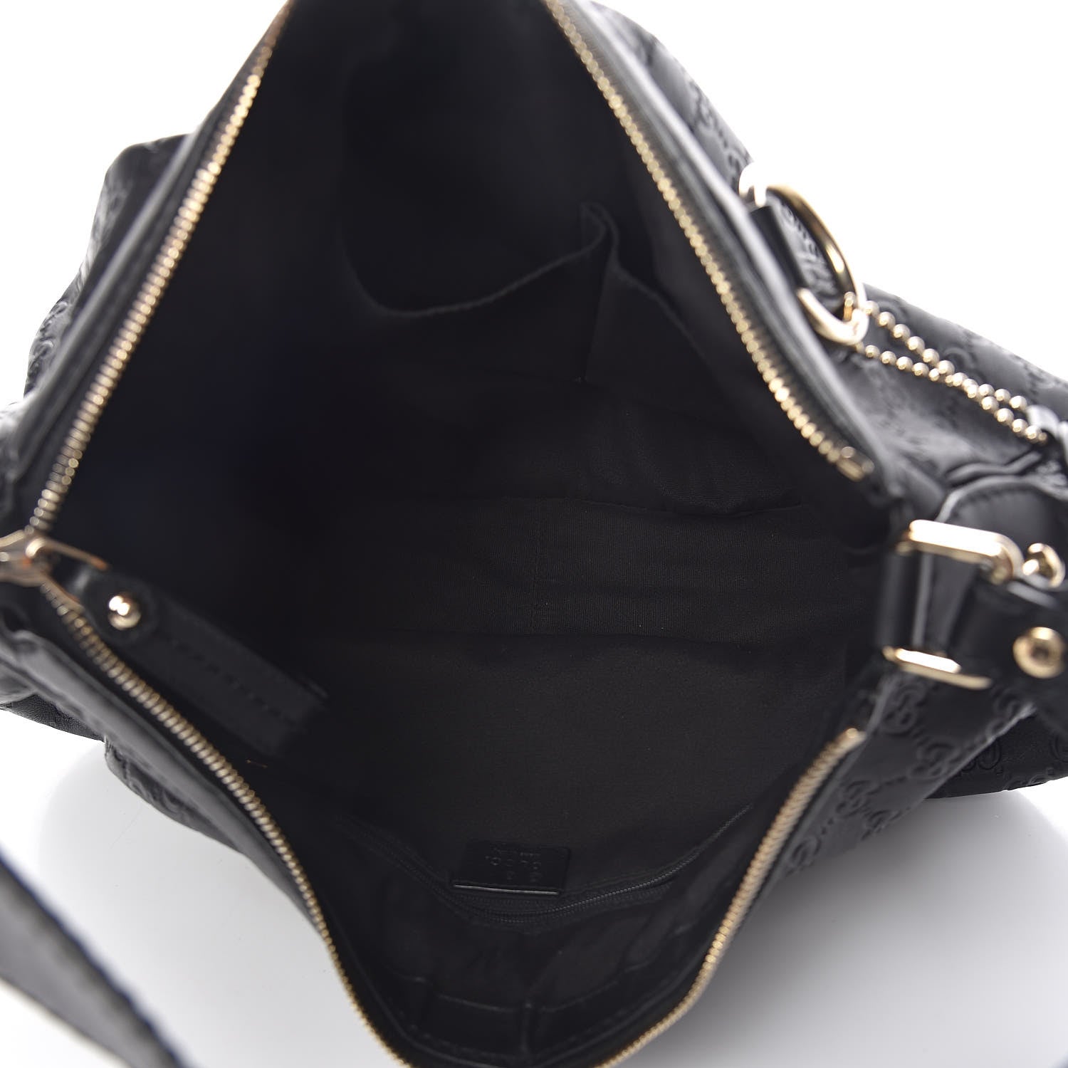 Gucci Guccissima Medium Sukey Hobo Black 5 of 10