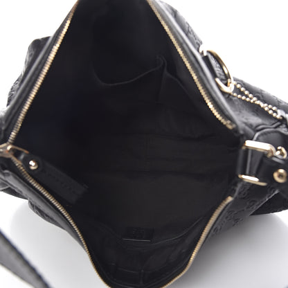 Gucci Guccissima Medium Sukey Hobo Black 5 of 10