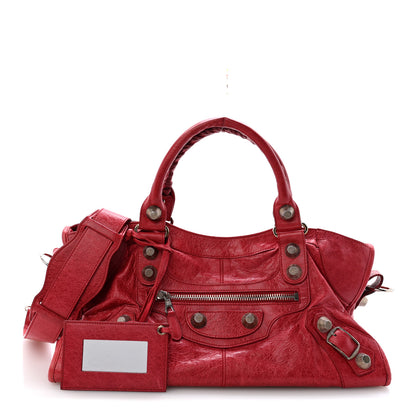 Balenciaga Agneau Giant 21 Silver Hardware Part Time  Sang 3 of 14