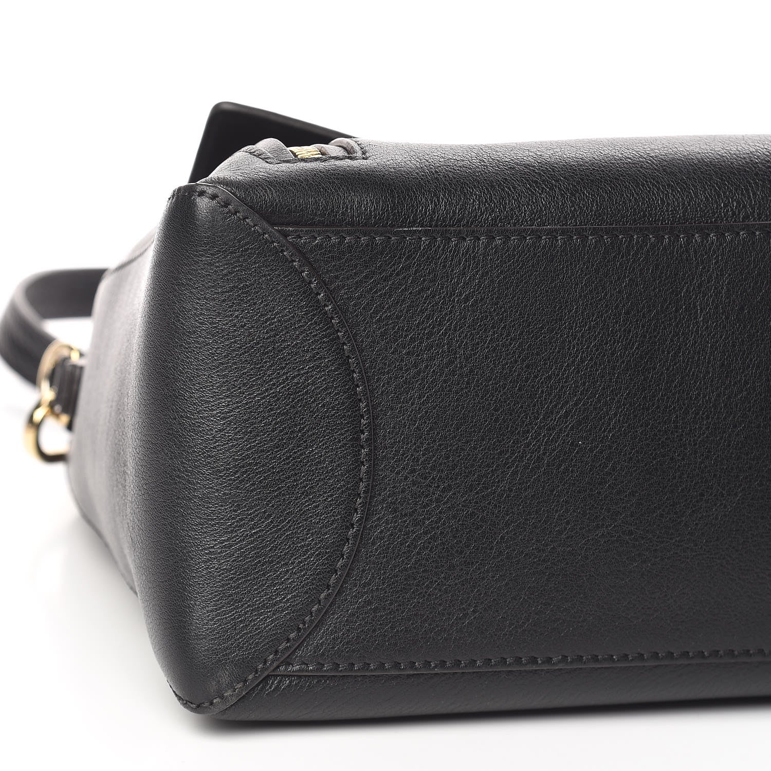 Chloe Calfskin Medium Faye Day Shoulder Bag Black 10 of 12