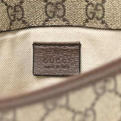 Gucci GG Supreme Monogram Neo Vintage Web Belt Bag Brown 6 of 10