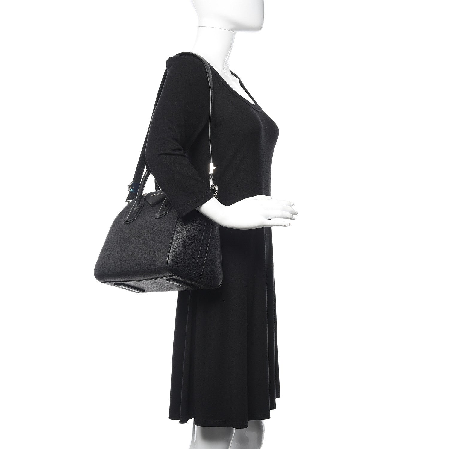 Givenchy Sugar Goatskin Small Antigona Black 2 of 11