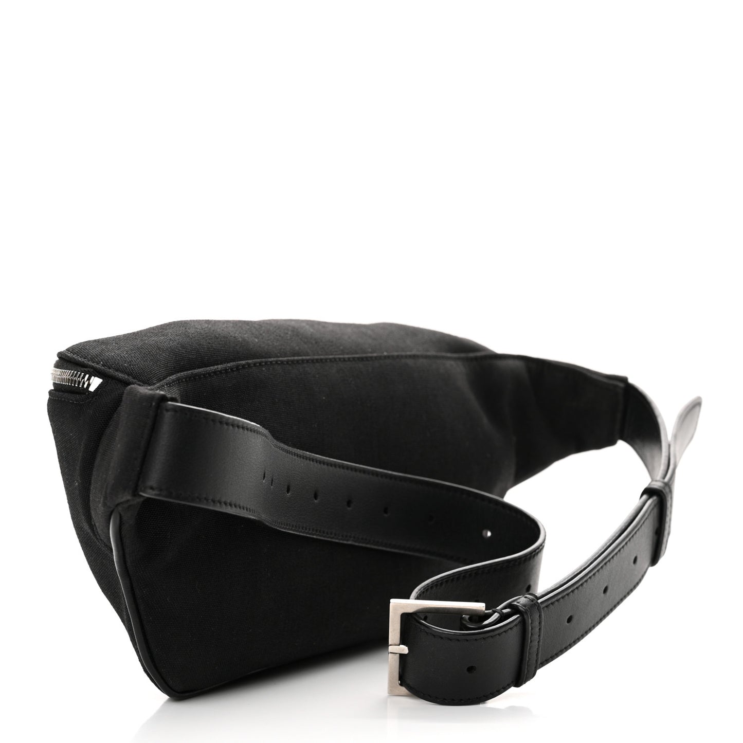 Canvas Monogram Belt Bag Black