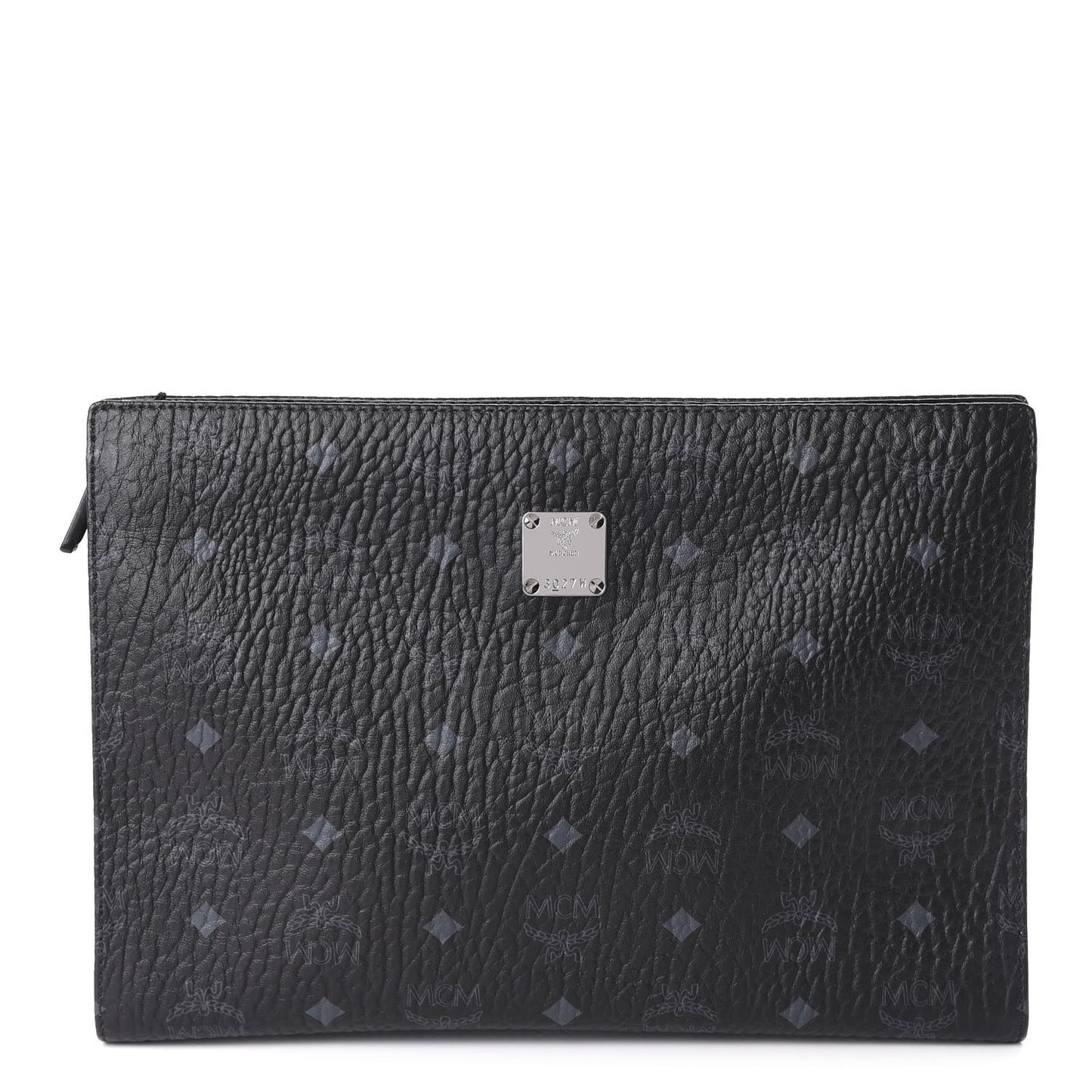 Visetos Medium Zip Pouch Black