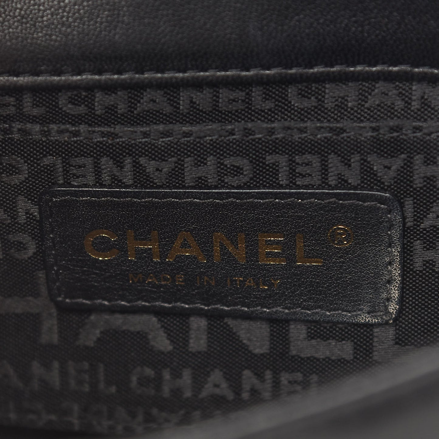 Lambskin Quilted Mini Chocolate Bar Flap Black