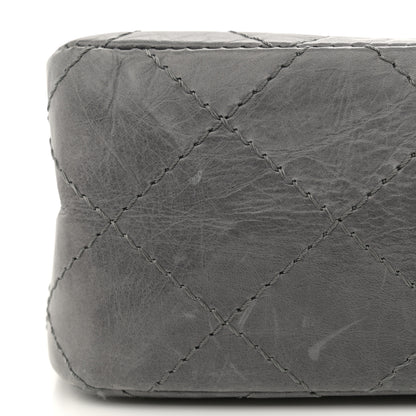 Chanel Aged Calfskin Quilted 50th Anniversary 2.55 Reissue 227 Flap Grey 11 of 17
