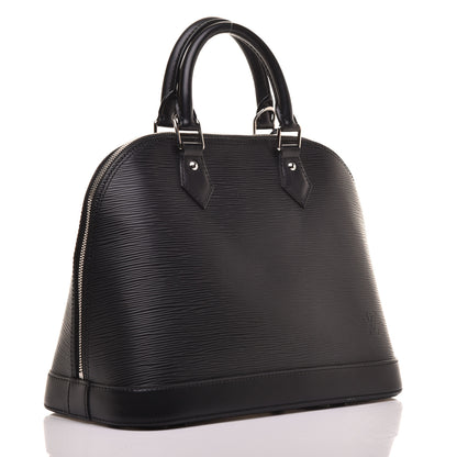 Louis Vuitton Epi Alma PM Black 3 of 9