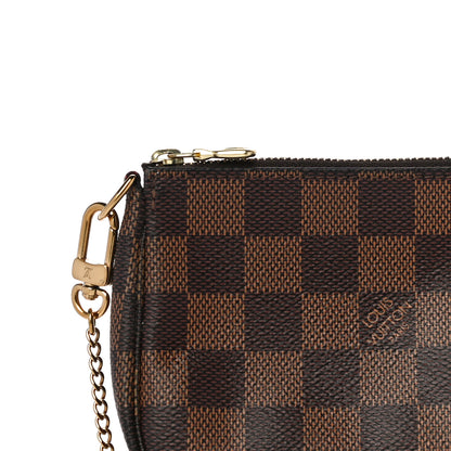 Louis Vuitton Damier Ebene Mini Pochette Accessories 8 of 10