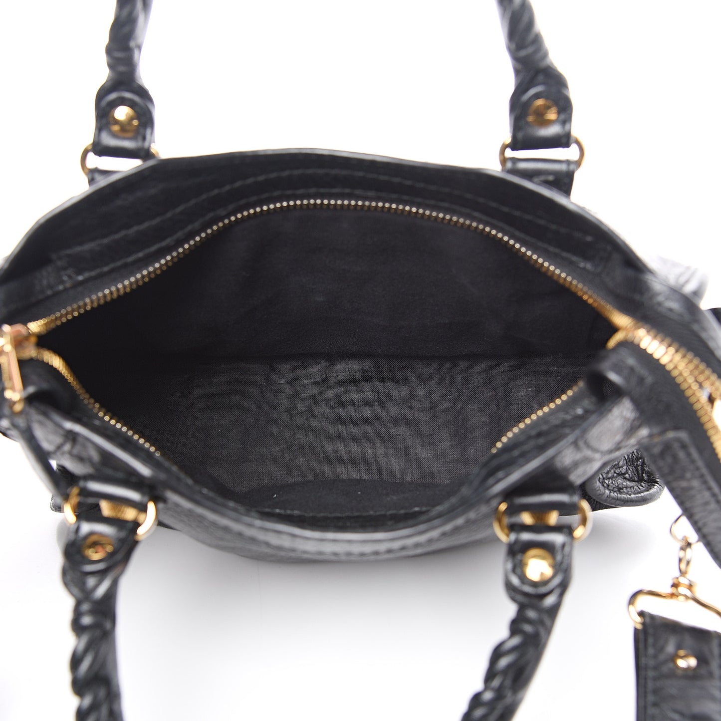 Agneau Giant 12 Gold Hardware Mini City Black