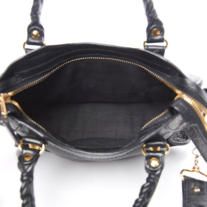 Balenciaga Agneau Giant 12 Gold Hardware Mini City Black 4 of 8