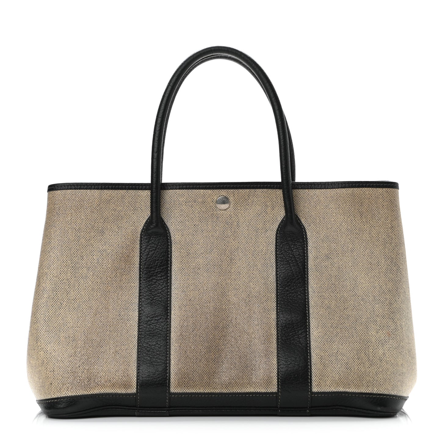 Toile Buffle Skipper Garden Party 36 MM Tote Black