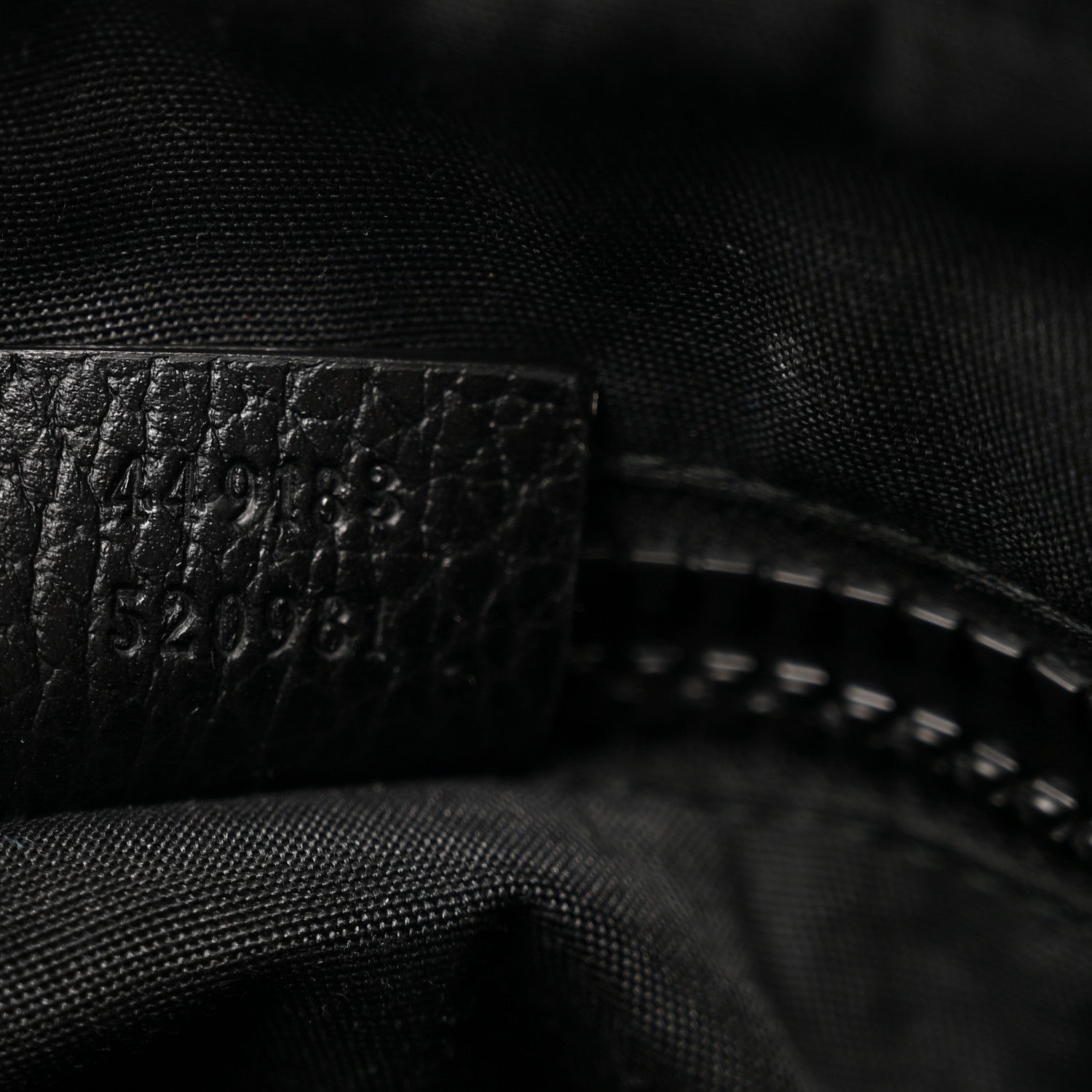 Gucci Nylon Monogram Mini Flat Messenger Bag Black 6 of 12