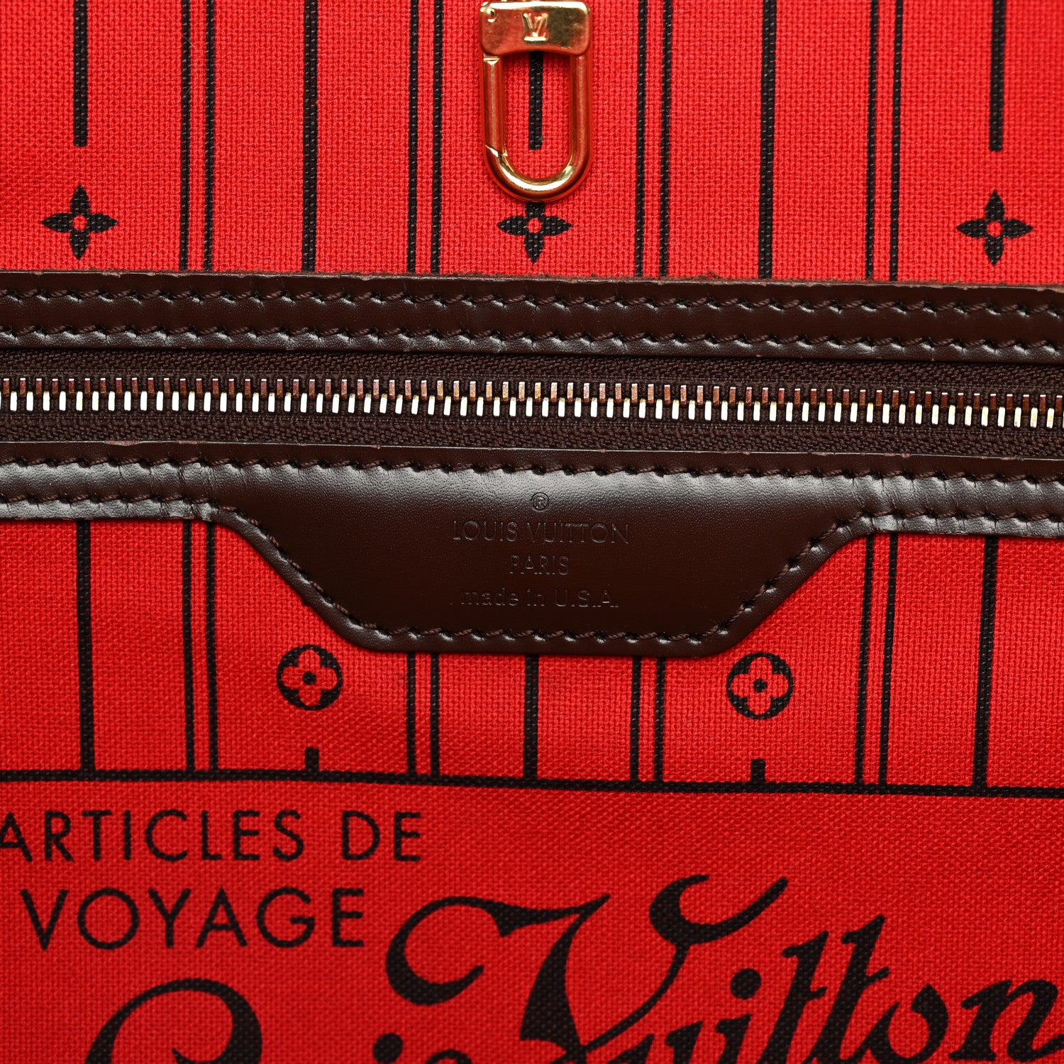 Louis Vuitton Damier Ebene Neverfull GM 5 of 13