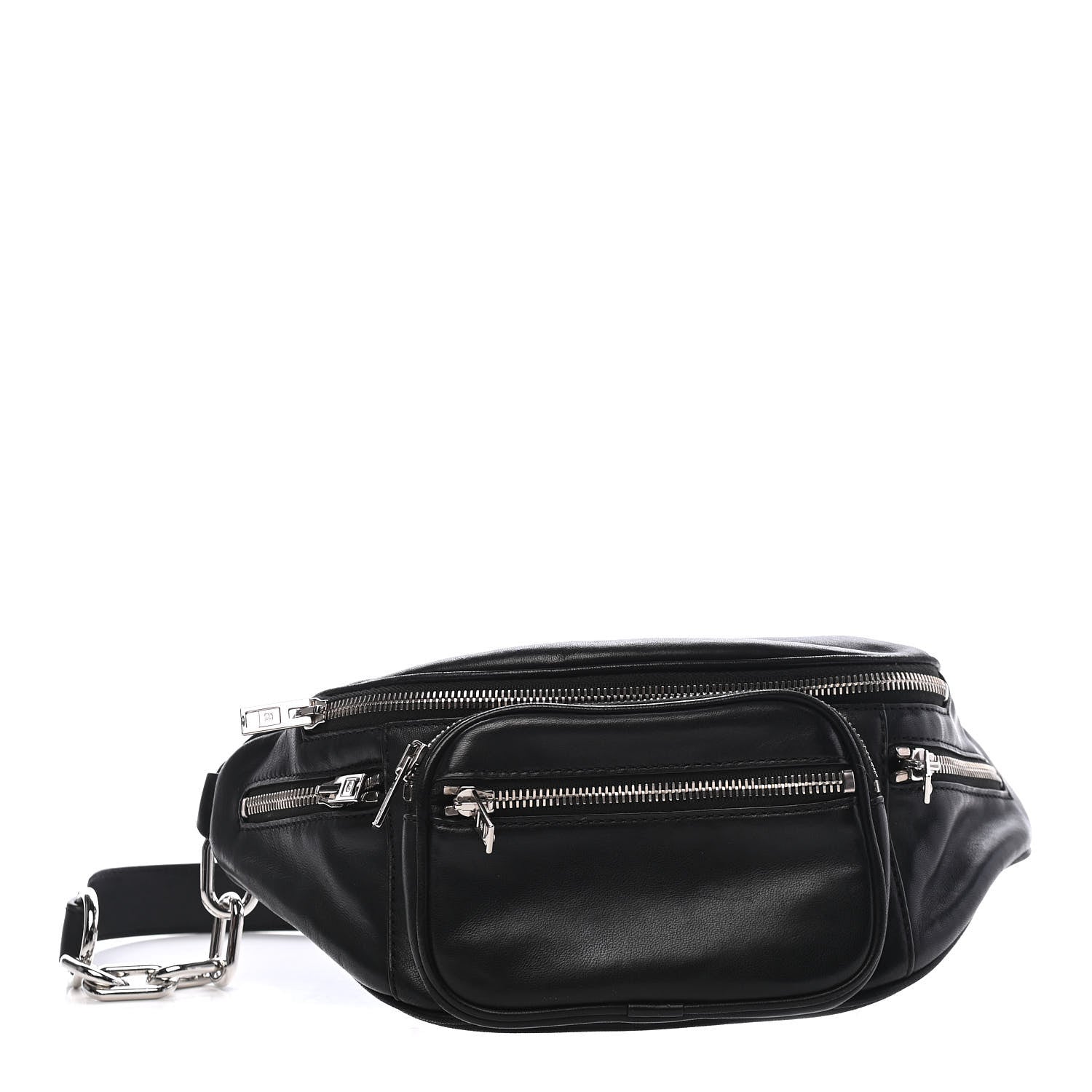 Alexander Wang Lambskin Attica Belt Bag Black 1 of 9