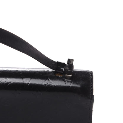 Louis Vuitton Monogram Glace Anouchka Pochette GM Black 19 of 19