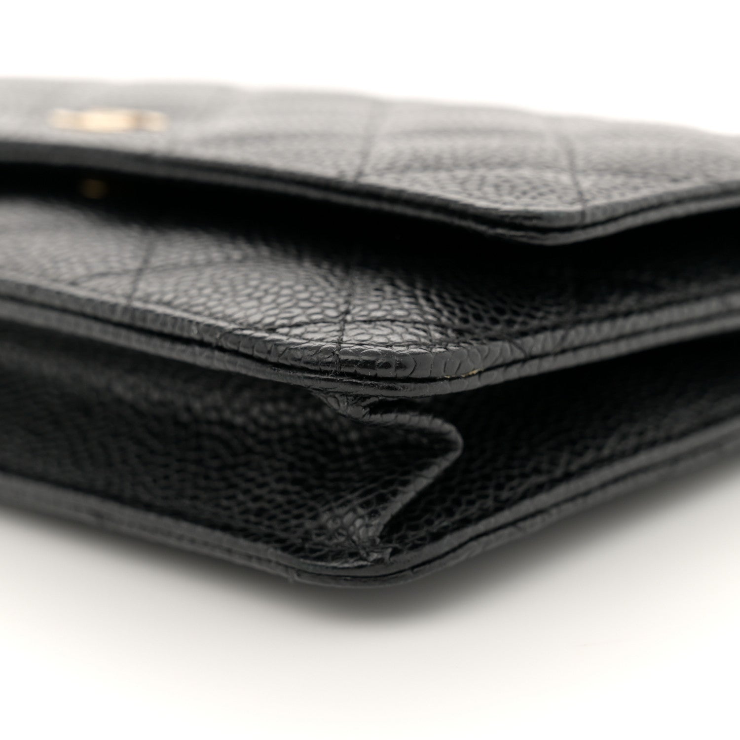 Chanel Caviar Quilted Wallet on Chain WOC Black 11 of 14