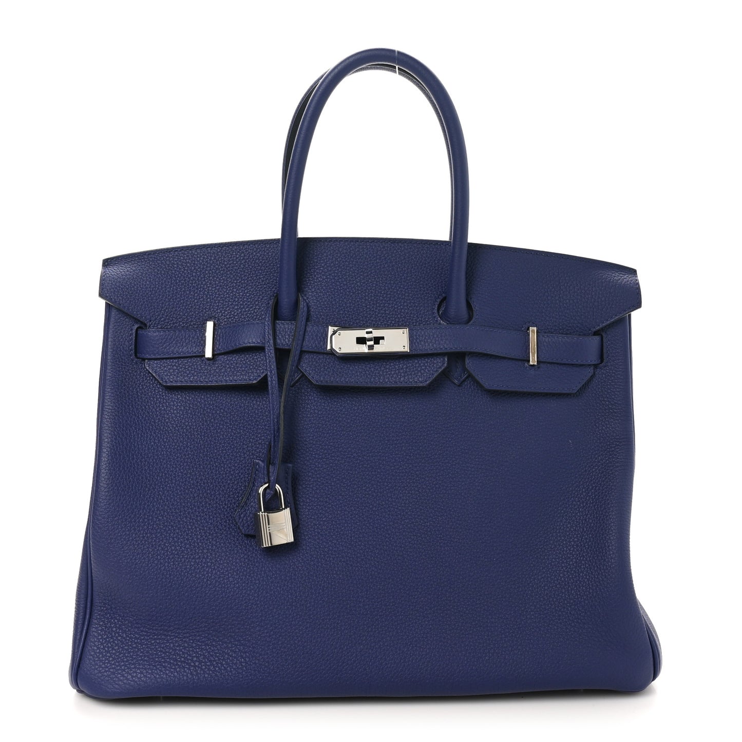 Togo Birkin 35 Bleu Encre