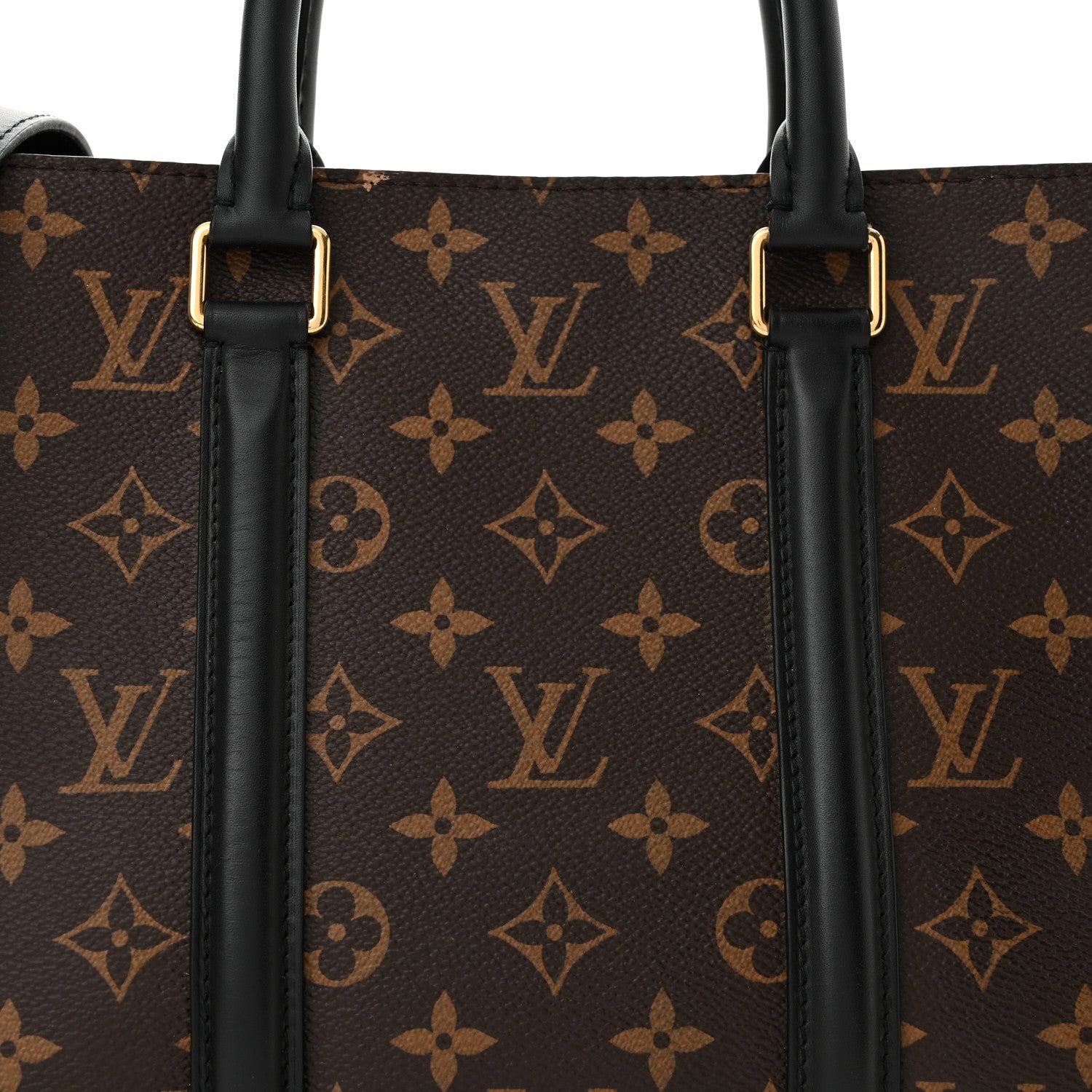 Louis Vuitton Monogram Soufflot MM Black 7 of 9