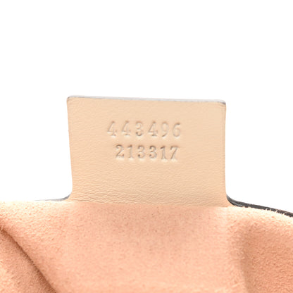 Gucci Calfskin Matelasse Medium GG Marmont Shoulder Bag White 7 of 12