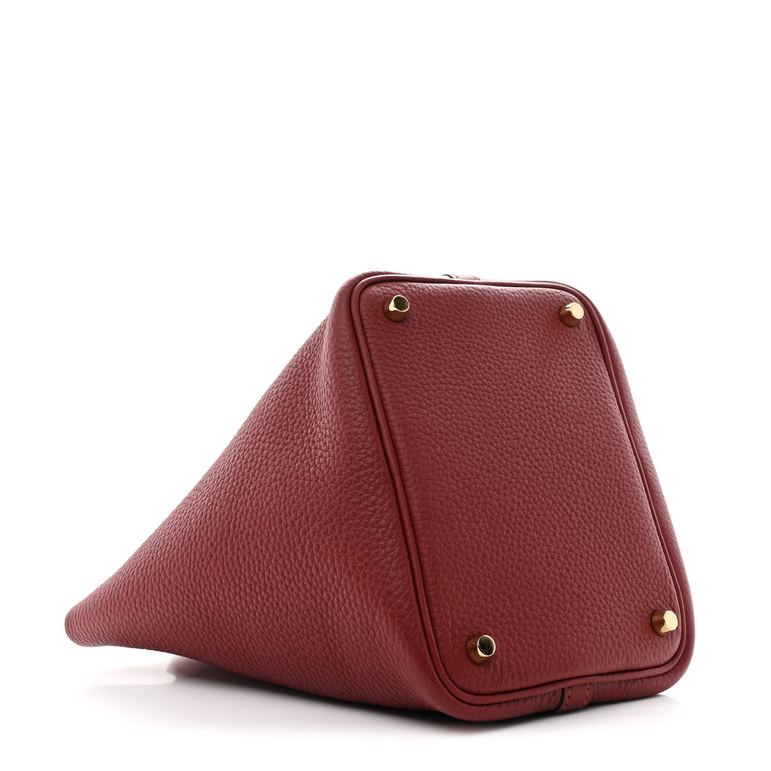 Hermes Taurillon Clemence Picotin Lock 18 PM Rouge H 4 of 11