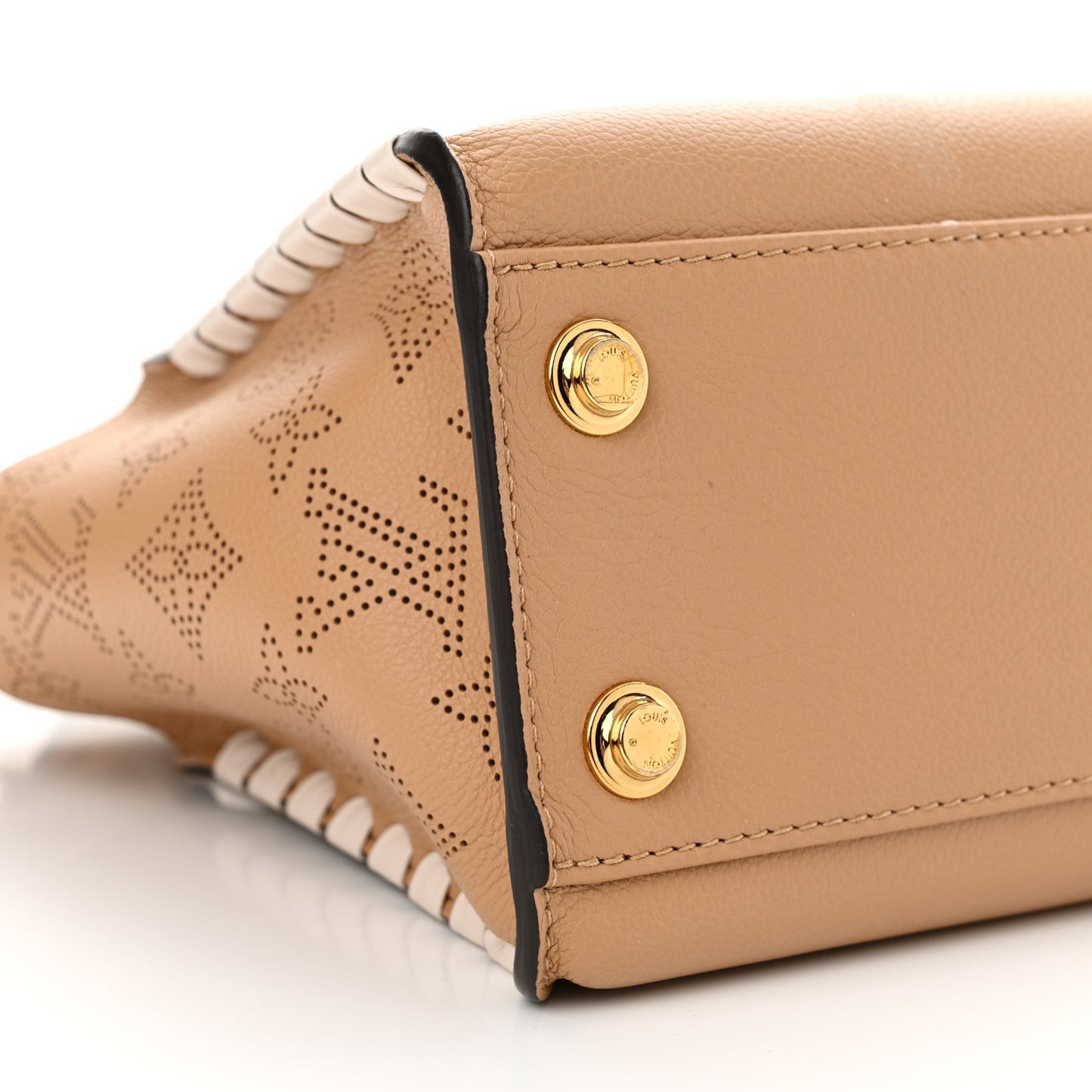 Calfskin Mahina Braided On My Side PM Arizona Brown