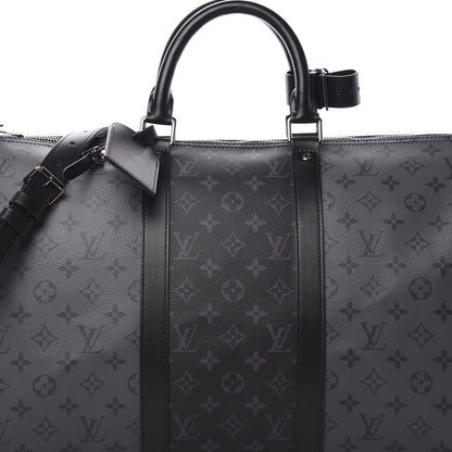 Louis Vuitton Reverse Monogram Eclipse Keepall Bandouliere 50 9 of 9