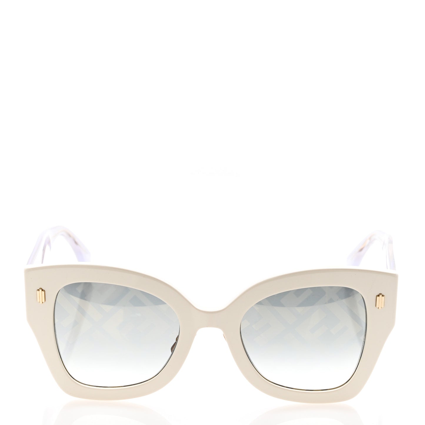 Acetate FF Sunglasses FF 0434/G/S White Gold