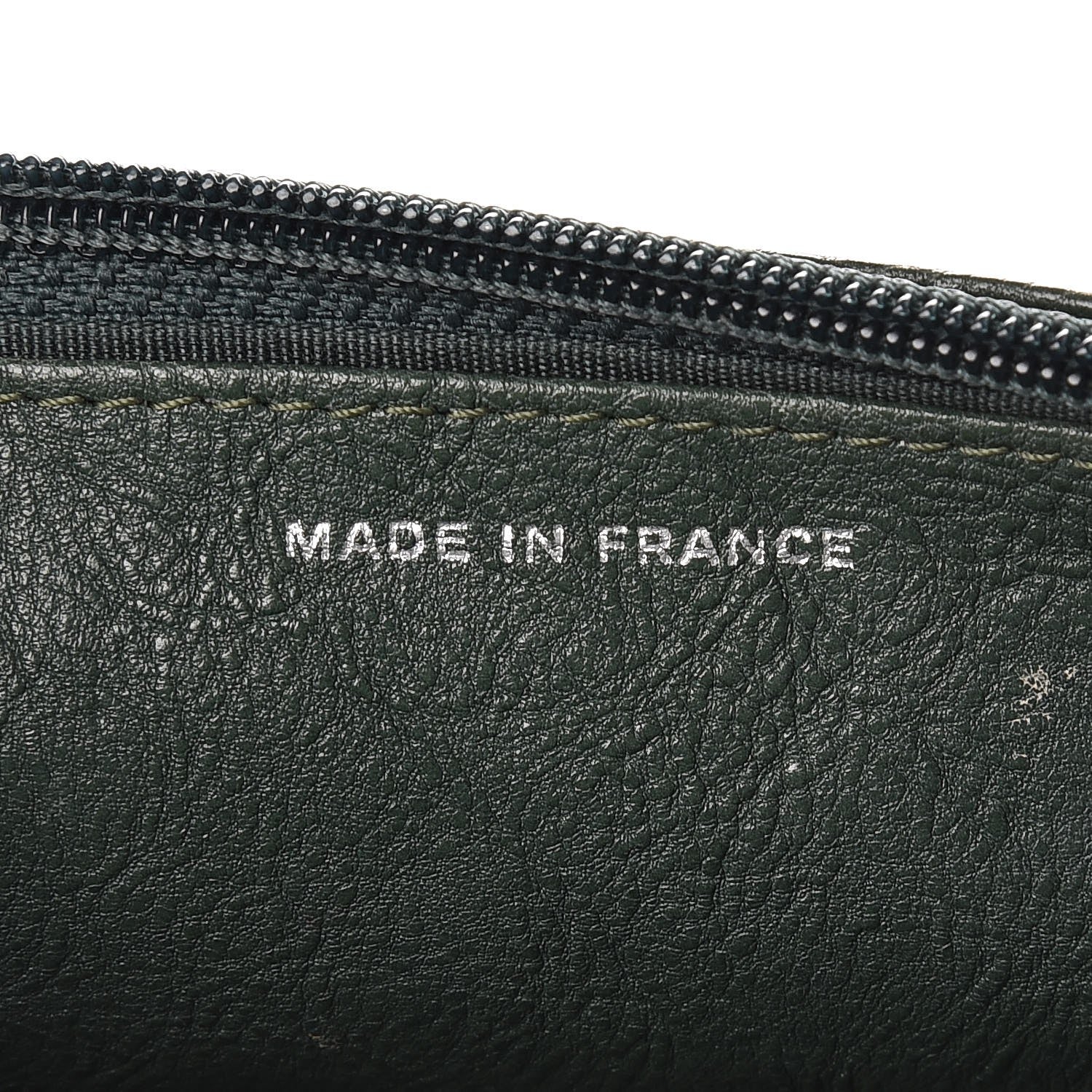Chanel Calfskin Quilted Chain Around Boy Wallet On Chain WOC Green 7 of 10